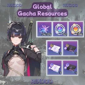 Global · Rossweisse + 24k Crystals + 62 Signal Amplification Anchor + 186 Rescue Anchor + 4 Selector · Story and event untouched · Gacha Resources account