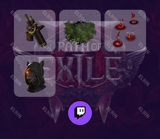 🧙‍♂️ Twitch Drops 💎 PoE1 ExileCon 2/4 💜 Path of Exile [Total 4 Items]