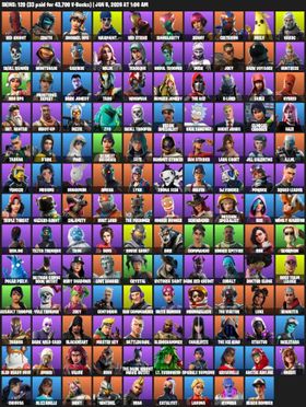 129 Skins | Havoc, Rogue Agent, Rose Team Leader, Rick Sanchez, Ghoul Trooper