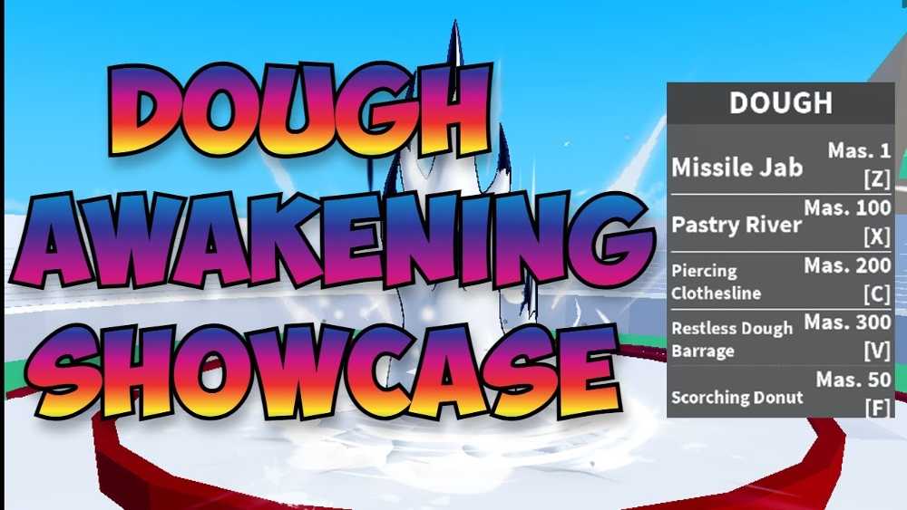 [Blox Fruits] level 2550 Awakened Dough CDK + Dark Dagger + Shark