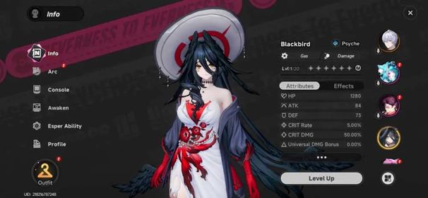 [NA] Lv 3 Blackbird A1 + Outfit Selector X2 Changeable Email