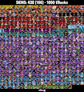 [PC/XBOX] 438 skins | Chun Li | Galaxy Scout | Rogue Agent | Prodigy | Blue Team Leader | Blue Striker | Gold Midas | Gold Brutus | Carbon Commando | Cloud Striker | Cole | Galaxy Grappler #372