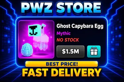 5X Ghost Capybara Mythic | Capybaras VS Plants