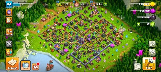 [T25] TH15 SEMI MAX 6X BUILDER | Level 174 | HERO 68/83/48/57/30/5 | Good Hero Equipment | INSTAN DELIVERY