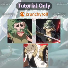 Starter · NA Crunchyroll · Nelliel + Kisuke Urahara + Sajin Komamura · Tutorial Only · Instant Delivery