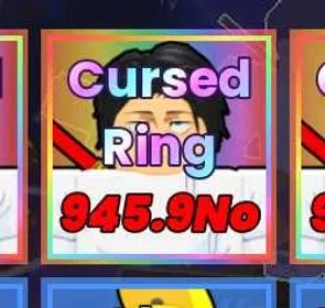 Lvl 100 Unreal Cursed Ring (MUST UNLOCKED TRADING) - My Anime Mine