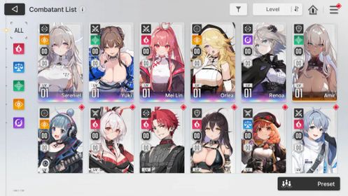 [Global] Starter Lv 7 | Sereniel + Renoa + Yuki + Orlea + Mei Lin | Beginner Untouch | Prism Module Renoa | Fast Delivery