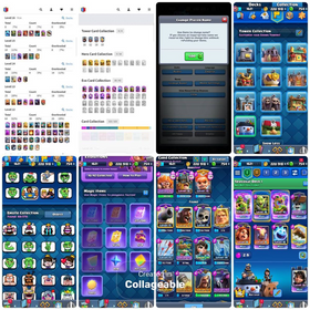KT 16 - Level 1621 - 8 Max Cards - Logbait Deck Max - 16 Evolution- 5 Heroes- 60 Emotes-Code281
