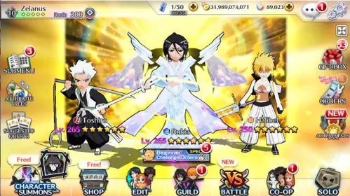 [GLOBAL] 89.000+ ORBS| 9999 Summon Ticket| BP 2.000.000++ | 3 MT(Rukia 10th Anniv, Halibel, Toshiro, Byakuya)| 999999 Potions| 1 Sources Red| Super GG Account| Ready for 11th Anniversary| DETAIL VIDEO CHAR CLICK LINK IN DESCRIPTION