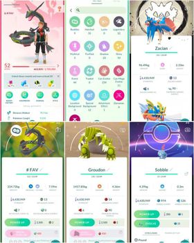 RARE⚡LEVEL 52👑SHINY RAYQUAZA ⚡SHINY GROUDON⚡52 LEGENDARY POKEMONS ⚡52 SHINY POKEMONS⚡RARE LEGENDARY POKEMONS⚡6 MILLION STARDUST 🌠 INSTANT DELIVERY 🚚