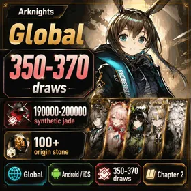 Global | 100+ origin stone, 190000-200000 synthetic jade, 350-370 draws, Haruka, Lappland the Decadenza, Mon3tr, shu, Tragodia