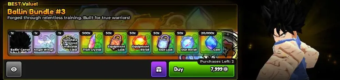 Anime Expeditions All Ballin Bundles Ballin Bundle 3 And Car bundle And Ballin Bundle 2 And Ballin bundle 1 Cost 23K RBX (INSTANT DELIVERY) ( Trait )