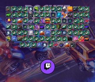 🌌 Twitch Drops 💜 RL x EWC 2026 ✅ Rocket League [Total 100 Items]