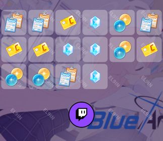 👑 Twitch Drops ⚡️ Blue Archive Drops S3 🌐 Blue Archive [Total 16 Items]