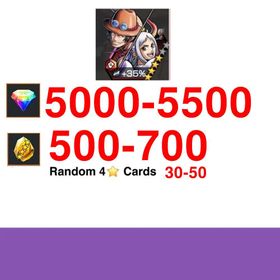 Global|IOS/Only|5000-5500RD|500-700GF|4★Ace&Yamato |100% Safe Account|