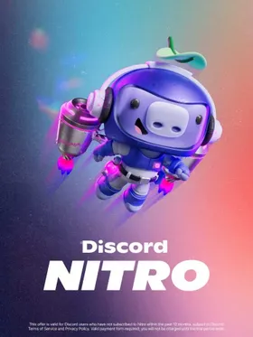 Discord Nitro Expensive + 2 Boost – 12 Months/1 Year (NO LOGIN) - On your account