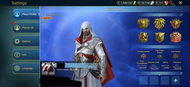 [4 Mythical Champions][32.11M] Lady Mikage,Galleus,Embrys,Karnage + 379 LEGENDARY (Marius,Siphi(5*)+Rotos+2,Narses+Ankora+1/x2,Nekhret(6*)/x2,Warlord+1/x2,Krisk x3,Arb+2/x2 402,Cardi x2,Hege+4,Ursuga+1(5*)/x2,Tormin...) + 1k UNM + 1k NM HYDRA + RTA AVATAR