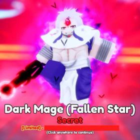 Dark Mage (Fallen Star) Evolved | Random Stats Unit Meta Winter Secret Judar Evolved - Anime Adventure AA