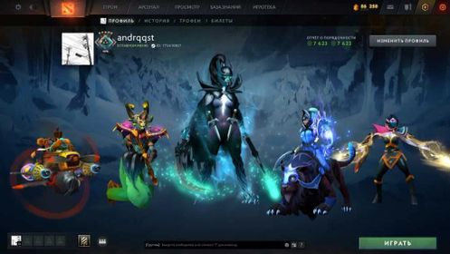 🔷Discount🔷 Arcana: Phantom Assassin 🔷 Crusader 5 🔷 60 Tokens 🔷 Immortals 🔷 Full access, Sale, 2293 MMR, 7623 Behavior score, 7623 вежлNвостN, 300 games, 309 hours