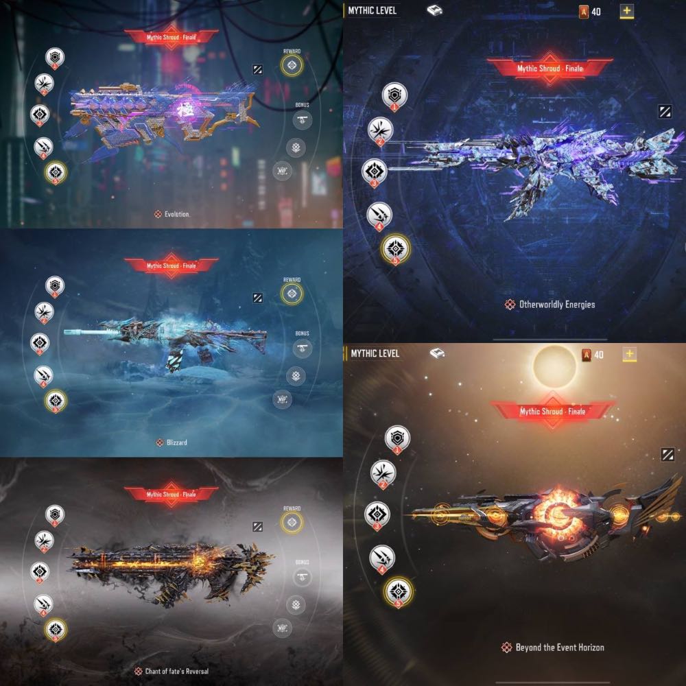 Maxed Out Locus REDUCED PRICE: 17 MYTHICS (6 MAXED - AK117, Grau,) | 3 MYTHIC ...