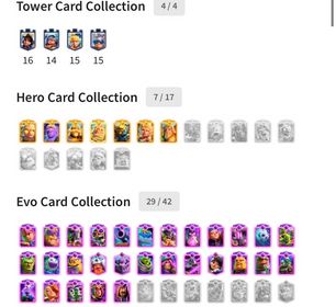 #CR681 ❤️LV2088 WITH 7 HERO, 29 EVO| 99% LV14+ | 1M9 GOLD, 52 LV16| 27 SKIN, 8 RULERS❤️