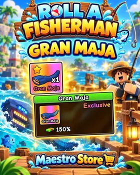 1X GRAN MAJA | ROLL A FISHERMAN