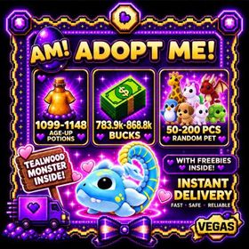🧪 1099+ Age Up Potions | 💵 783K–868K Bucks | Adopt Me Account | Coordinated Delivery |