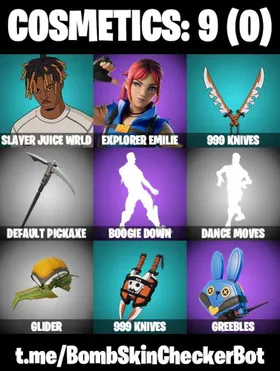 2 Skins - Slayer Juice WRLD - Explorer Emilie