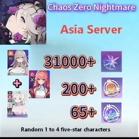 Asia|Sereniel+Heidemarie+Mei Lin+Diamonds×31000 + Rescue Anchors×200 + Signal Amplifiers×65 + 5‑Star Selector Ticket×2 + Companion Selector Ticket|Fast delivery