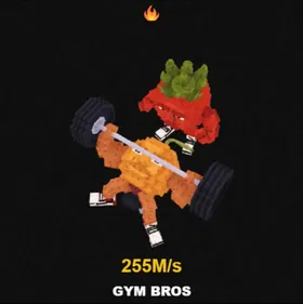 Gym Bros 255M Steal a Brainrot