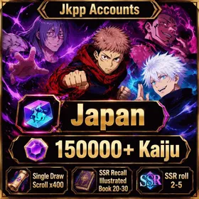 Japan | Single Draw Scroll X400, 150000+ Kaiju, SSR Recall Illustrated Book 20-30, The inspiration of death Mahito, A Life Entrusted to Me Yuji Itadori, Genuine Jujutsu Ryomen Sukuna, Awakening Satoru Gojo