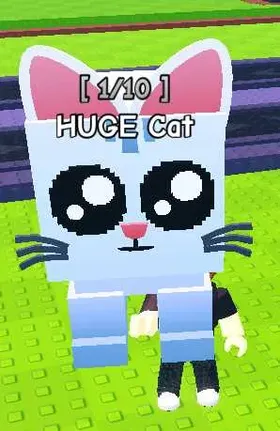Pet Huge Cat - Roll A Gnome