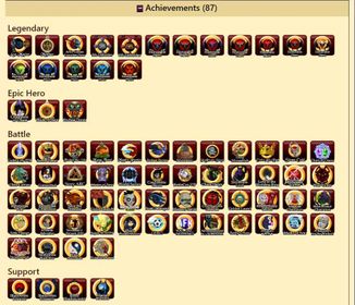 SUPER ACC! HARDFARM WITH 462+ ITEMS! - 87 BADGE - 57 AC & 5M GOLD! - 155 BAG & 115 BANK! - 28K AC SPENT!