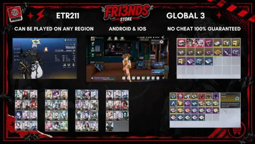 ETR211 | GLOBAL 3 | HIGHEND LVL100 43SSR 12LND SHARON + BORNOVA P5 + 10K CRYSTAL + 128 PURPLE + 13 GOLD + 5 KINETIC TIX