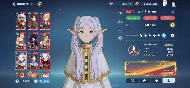 (Global) Good Aaccount 6.1M Power SLA | Frieren A6 + Miyeon A6 + Another SSR