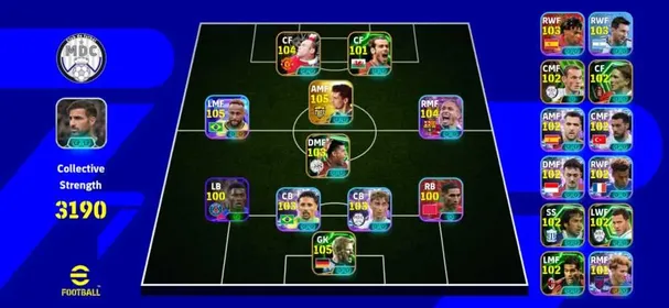 ‼️105 LIVING LEGEND BLITZ NEYMAR💨3190 COLLECTIVE STRENGTH💜OLD OG eFootball ACCOUNT⚡3 BLITZ: NEYMAR + BALE + DOUE🎯104 WAYNE ROONEY💢105 OLIVER KAHN KEEPER🔥2 ACCELERATION BOOST PLAYERS🍀104 RAPHINHA🌍102 MIKEL MERINO WORLD CUP SPECIAL💙2 DOUBLE BOOSTED MANAGERS😱LIMITED TIME🔰KONAMI LINKED⭕️INSTANT ACCESS