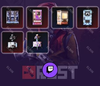 🌐 Twitch Drops 🌐 Global Warfare 4 ✅ Rust [Total 6 Items]
