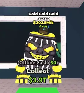 Gold Gold Gold - Secret $202M/s - Steal a Brainrot Fast Delivery