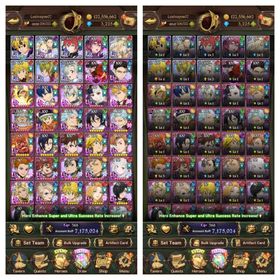 GLOBAL 3.200💎 | 7.1M CC | New Odin | All Collab Gachiakuta | Collab Re:Zero | 8 LR + 14 BASIC UR