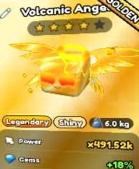 Tap Simulator Reborn | Golden Volcanic Angel