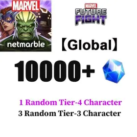 [Global]Diamond 10000+ Includes 1 Random Tier-4 Character+ 3 Random Tier-3 Characters /Android and IOS Compatible|Instant Delivery