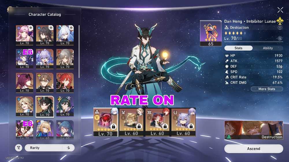 [ASIA TL 65] [5 LIMIT HIGH TIER] | DANHENG IL + FU XUAN + RUAN MEI ...