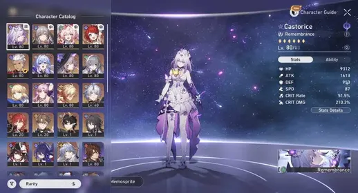 [Asia] TL 70 Phainon, Castorice, Hyacine, Tribbie, Robin, The Herta, Mydei, Sunday, Archer, Danheng PT