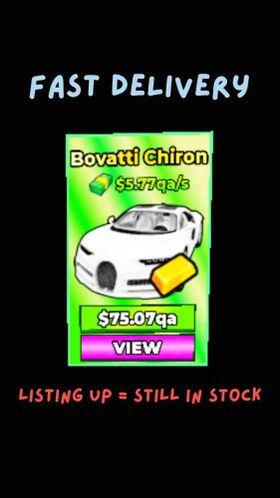 [💰 BOVATTI CHIRON💰 ] 🚗 DREAM CAR COLLECTION 🚗 BEST CARS 🚗 CHEAP 🚗