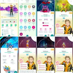 ⚜️RARE STACKED LEVEL 41⚜️ 🐦‍🔥77 LEGENDRY POKEMONS  🌟36 SHINY POKEMONS 🌟🐦‍🔥12 SHINY LEGENDRY 🌟🐉SHINY GMAX GENGAR 🌃ZACIAN BACKGROUND  🚼NAME CHANGE AVAILABLE  🧨SHINY MEGA METAGROSS 🦄MEGA LATIAS ♑NAME CHANGE AVAILABLE  ⚡ INSTANT DELIVERY 🚚