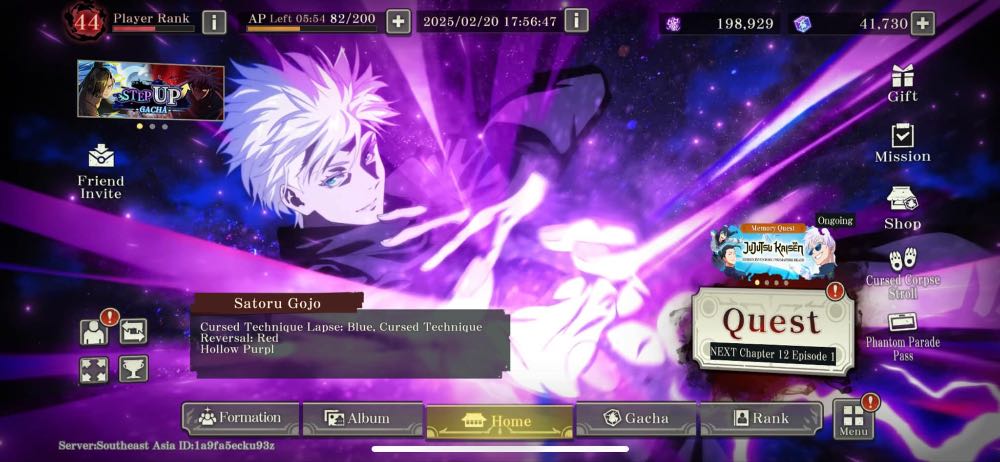 JJK 11 (Global Asia) 41.730 Cube + Yuta + Gojo Purple + Toji + Megumi ...