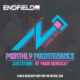 Monthly Maintenance Service 30 Days | Arknight Endfield | Promo +7 Days Bonus