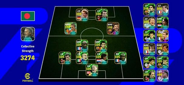 3274+ | MSN MESSI 108 | TOTTI 108| RUMMENIGGE 105| NEYMAR 105 |SUARZE 106| BOOSTER TOTAL [74]