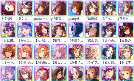 |Uma Musume Pretty Derby|Global|KR|Japan|Kitasan Black 、 Fine Motion 、Super Creek |Fast Delivery