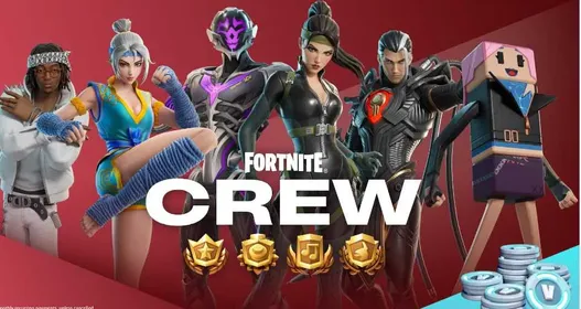 🎀🔍🎁FORTNITE CREW 1 MONTH - EPIC GAMES | PS | XBOX🎁🔍🎀